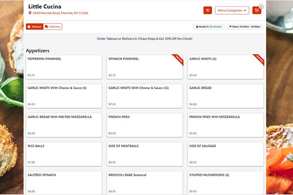 Image Little Italian Cucina Pizzeria